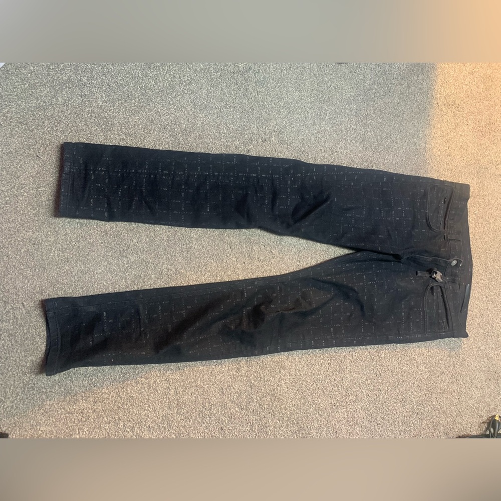1017 ALYX 9SM Black Monogram Denim Jeans